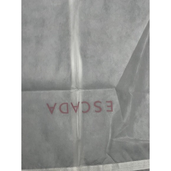 ESCADA Long Dust Bag Travel Garment White Pink 53”Lx 24”W - Picture 2 of 5